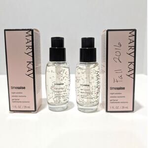 Lot of 2 Mary Kay TimeWise Night Solution 1 fl oz/29 ml New Old Stock